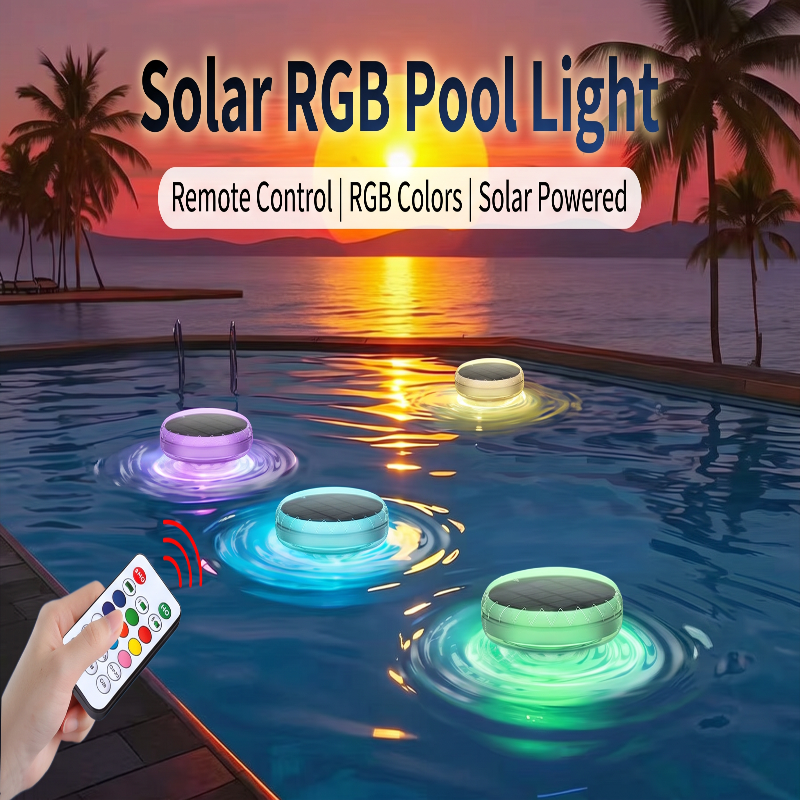 Aqua Glow Floating Pool Light